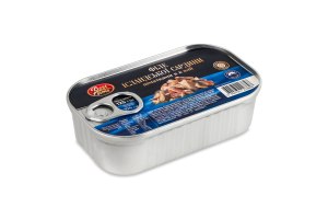 Филе исландской сардины кусочками в масле Best Time ж/б 125г Филе исландской сардины кусочками в масле Best Time ж/б 125г