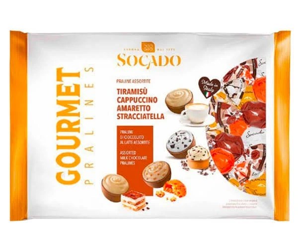 Конфеты пралине Socado Momenti Gourmet 1 кг Конфеты пралине Socado Momenti Gourmet 1 кг