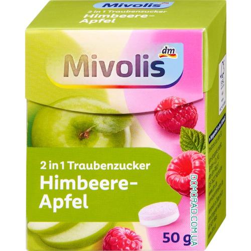 Mivolis Декстроза 2in1 Himbeere-Apfel 50g Mivolis Декстроза 2in1 Himbeere-Apfel 50g