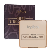 Палітра тіней для повік TopFace Desire Eyeshadow Palette, 9 кольорів, 7 г, PT513, 003 Dark Коричневі Сірі. Зображення №3 Палітра тіней для повік TopFace Desire Eyeshadow Palette, 9 кольорів, 7 г, PT513, 003 Dark Коричневі Сірі. Зображення №3