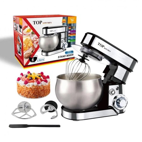 Планетарный миксер 3в1 Top Kitchen TK00243 6л, Кухонный комбайн 4200Вт Планетарный миксер 3в1 Top Kitchen TK00243 6л, Кухонный комбайн 4200Вт
