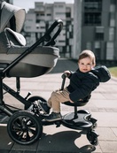 Подножка с сиденьем для коляски FreeON, black. Изображение №4 Подножка с сиденьем для коляски FreeON, black. Изображение №4