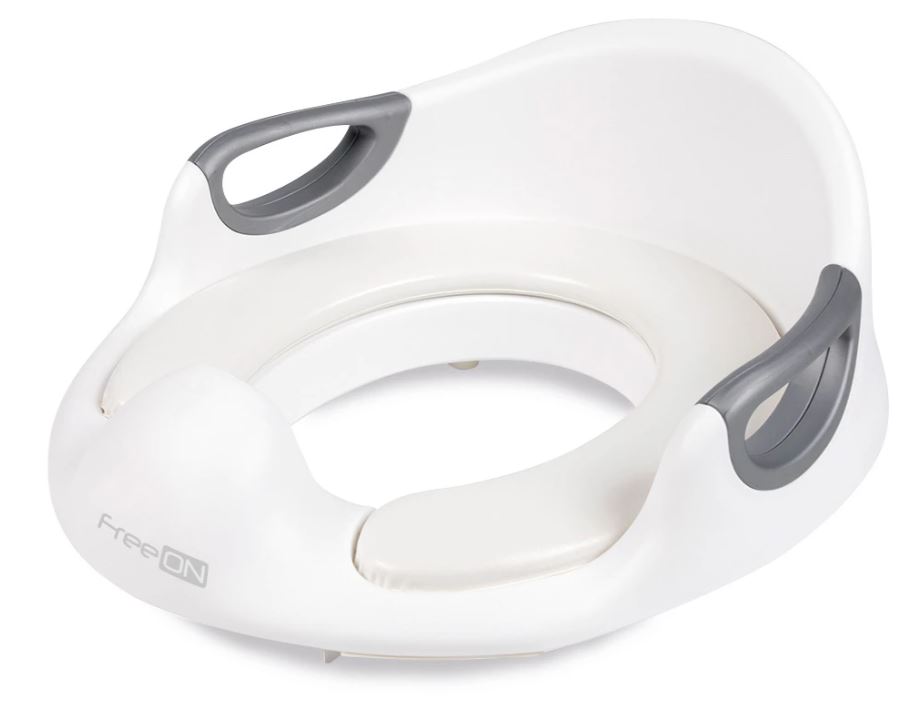 Детское сиденье для унитаза FreeON, white - grey Детское сиденье для унитаза FreeON, white - grey