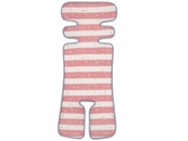 Підкладка для коляски та автокрісла FreeON, pink - white. Изображение №3 Підкладка для коляски та автокрісла FreeON, pink - white. Изображение №3