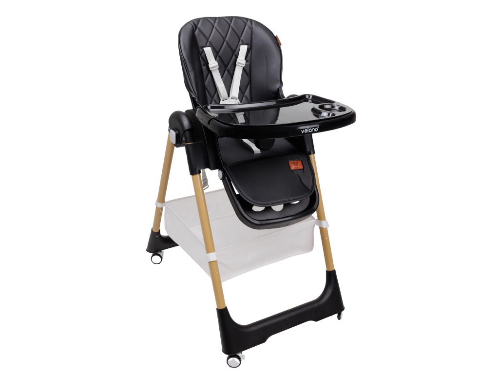 Стул для кормления ребенка VELANO Nexi, black Стул для кормления ребенка VELANO Nexi, black