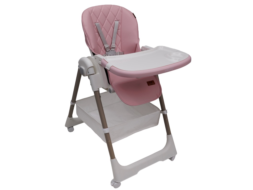 Стул для кормления ребенка VELANO Nexi, pink Стул для кормления ребенка VELANO Nexi, pink