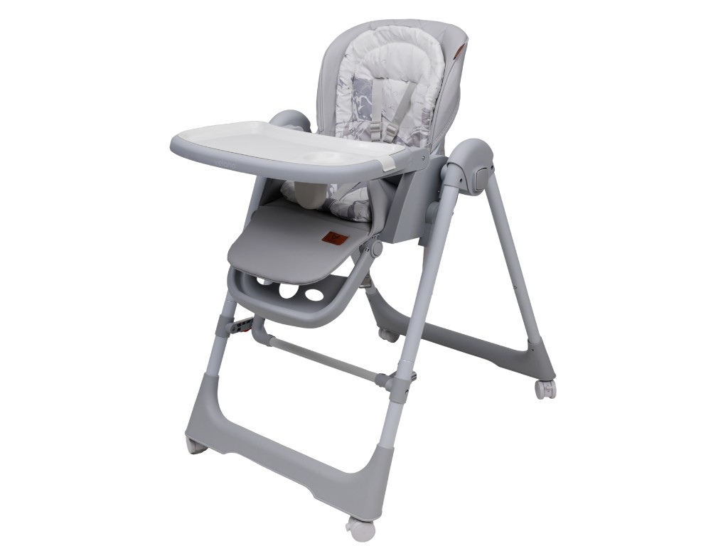 Стул-качалка для кормления ребенка 2 в 1 VELANO Nomi, light grey Стул-качалка для кормления ребенка 2 в 1 VELANO Nomi, light grey