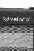 Детская кроватка-манеж со вторым ярусом и пеленальным столиком VELANO Tino, dark grey. Изображение №4