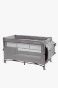 Детская кроватка-манеж с вторым ярусом и пеленальным столиком VELANO Tino, light grey. Изображение №7