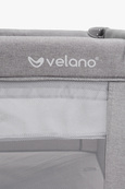 Детская кроватка-манеж с вторым ярусом и пеленальным столиком VELANO Tino, light grey. Изображение №8