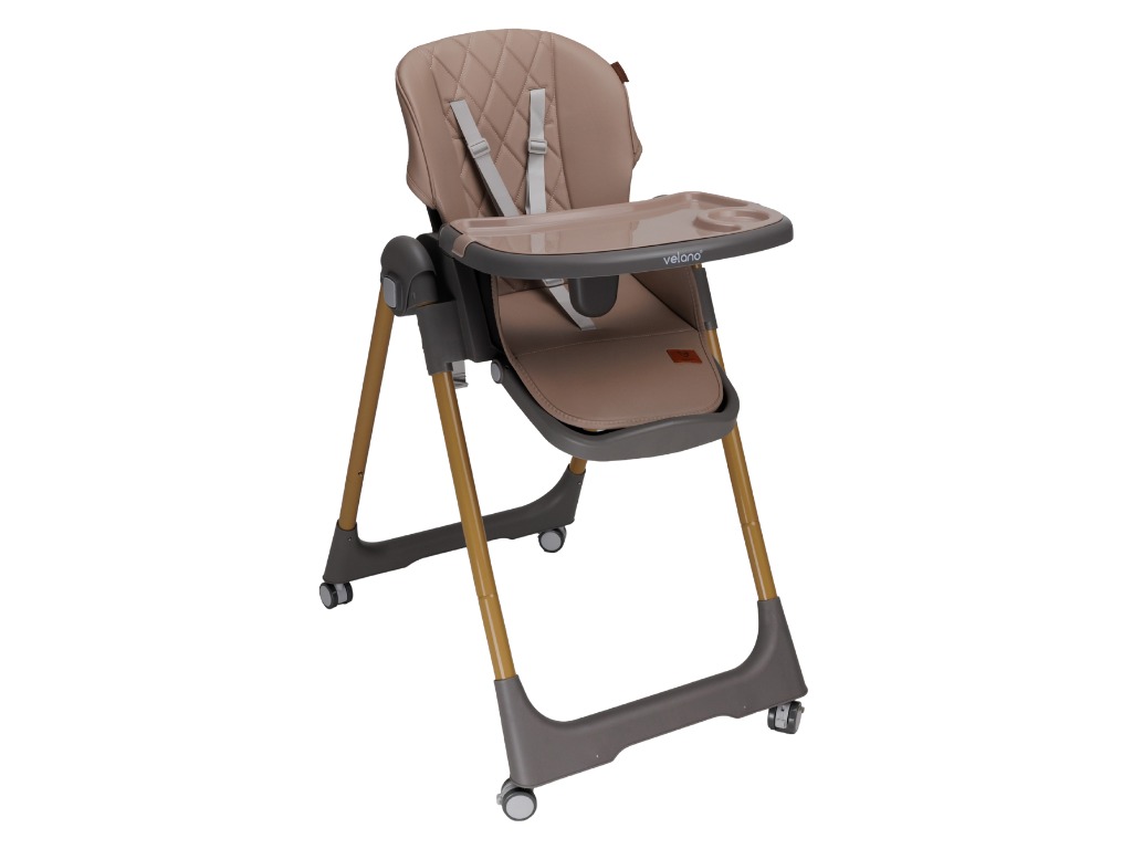 Стул для кормления ребенка VELANO Nexi, brown Стул для кормления ребенка VELANO Nexi, brown