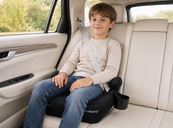 Бустер VELANO Primo i-Size 125–150 см, ISOFIX + подстаканник, black. Изображение №7