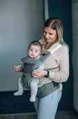 Сумка-кенгуру FreeON Easy Move 3 в 1, mint-grey. Изображение №3