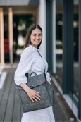 Рюкзак FreeON Chic, grey. Изображение №3