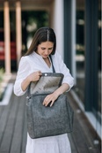 Рюкзак FreeON Chic, grey. Изображение №4