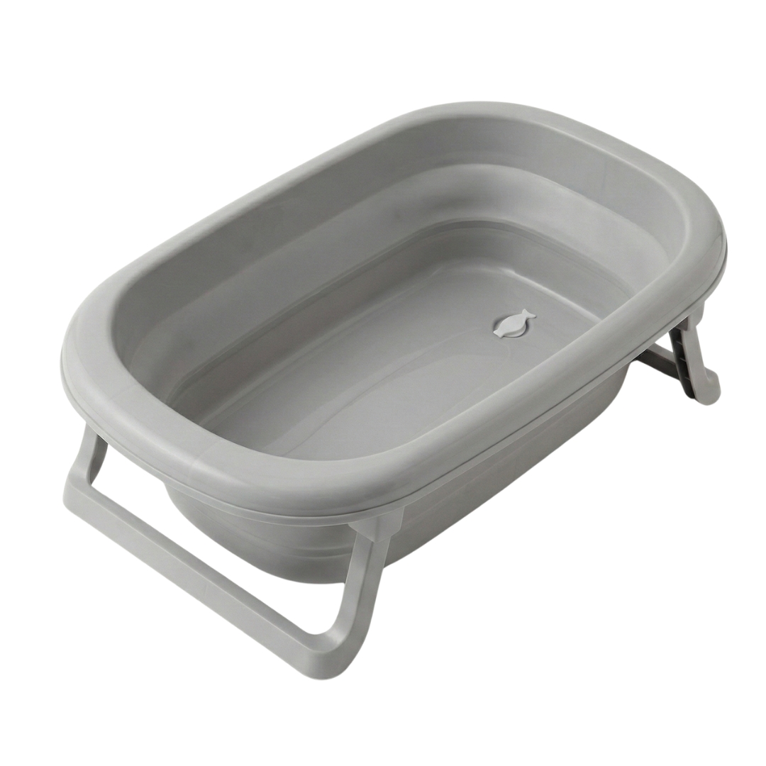 Ванна детская складная Foldable Bathtub с термометром, Velano Stone Ванна детская складная Foldable Bathtub с термометром, Velano Stone