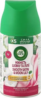Змінний аерозольний балон Air Wick Freshmatic Smoth Satin Moon Lily 250 мл Змінний аерозольний балон Air Wick Freshmatic Smoth Satin Moon Lily 250 мл