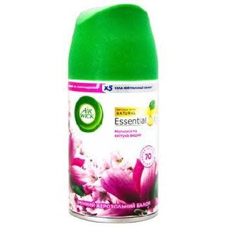 Сменный аэрозольный баллон Air Wick Freshmatic Magnolia & Cherry Blossom 250 мл Сменный аэрозольный баллон Air Wick Freshmatic Magnolia & Cherry Blossom 250 мл