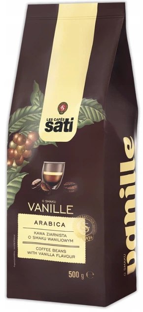 Кава в зернах Sati Vanille 500 г Кава в зернах Sati Vanille 500 г