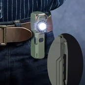 Фонарик-зажигалка армейская MULTIFUNCTIONAL D51-COB, Зажигалка в подарок в упаковке. Цвет: зеленый. Изображение №4 Фонарик-зажигалка армейская MULTIFUNCTIONAL D51-COB, Зажигалка в подарок в упаковке. Цвет: зеленый. Изображение №4